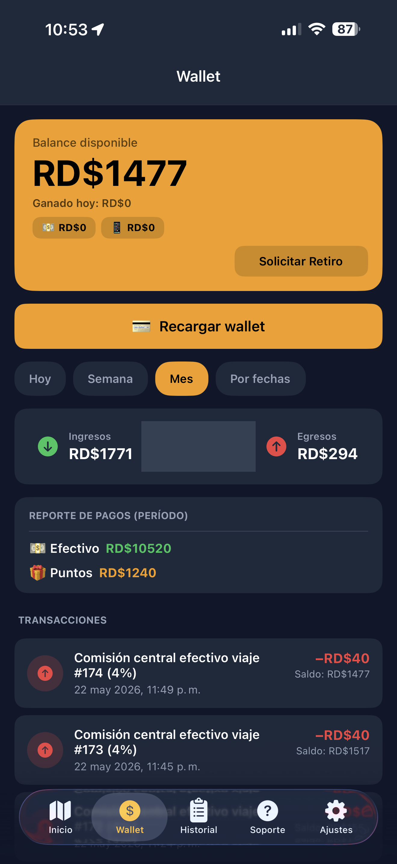 Wallet conductor — MotoCom